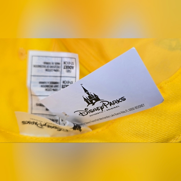 NWT Donald Duck 34 Hat Cap Adjustable‎ Yellow Embroidered Adult - Picture 6 of 6